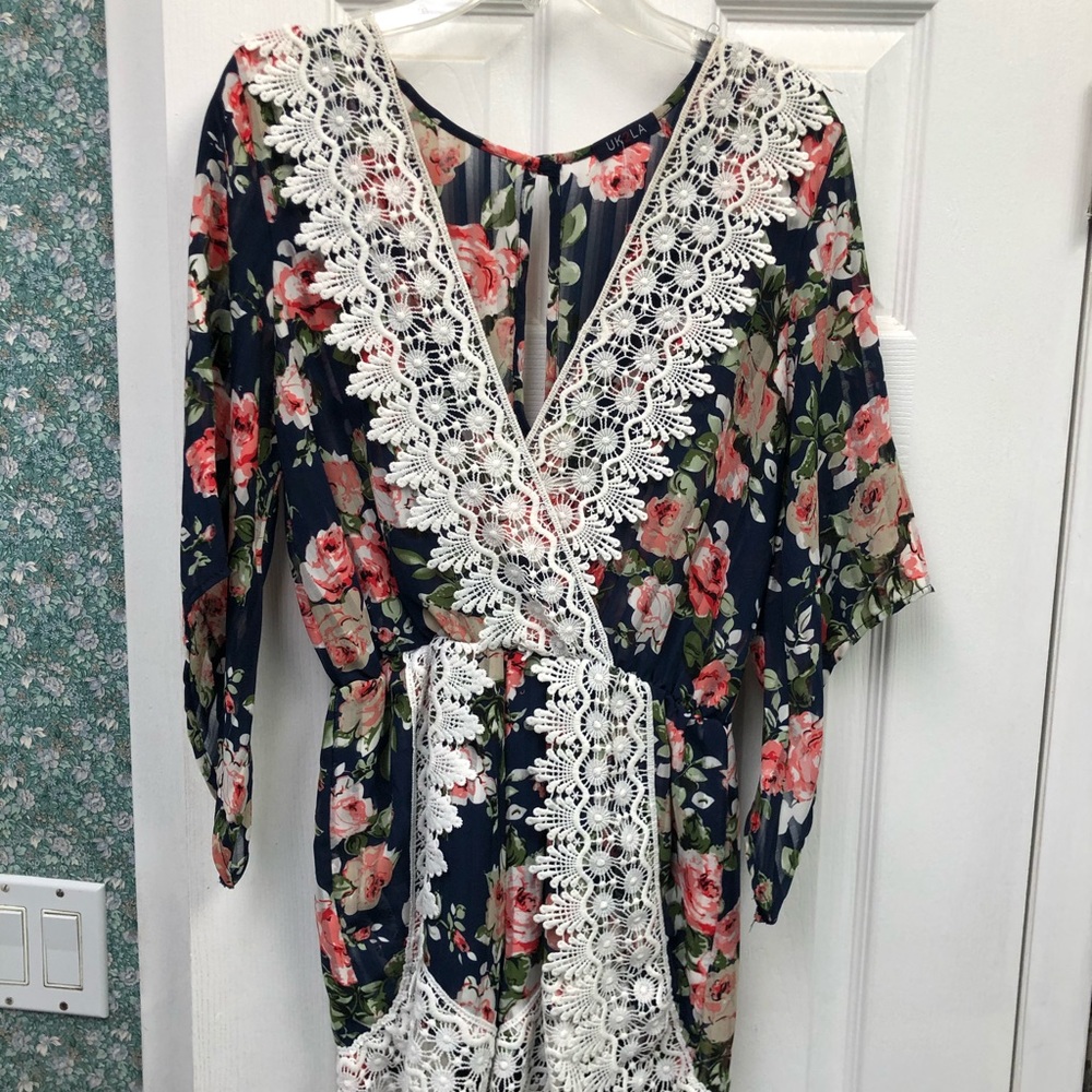 Floral Romper!